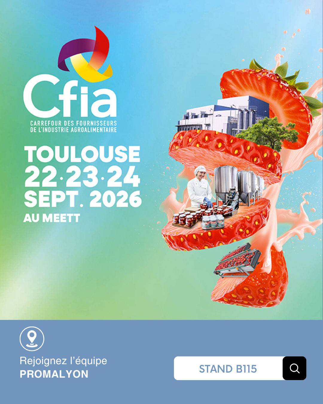 Promalyon au CFIA Toulouse 2026 : la palettisation robotisée aux côtés de WIIO