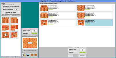 ALGOPAL® : La simplification des plans de palettisation